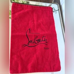 Christian Louboutin Red Dust Bag
SiE 61/2 👠 
Pre owned never used